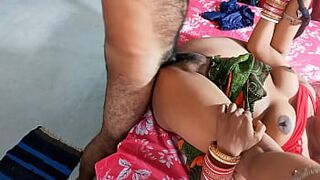 Indian Bengali Baudi Babhi painful rough fucked by neighbor boy clear Hindi audio and full HD video - 1 image