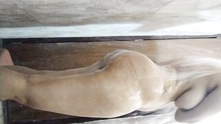 Teen college girl shower her pussy at home homemade Desi girl - 12 image