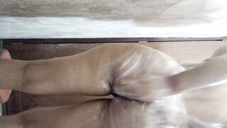 Teen college girl shower her pussy at home homemade Desi girl - 4 image