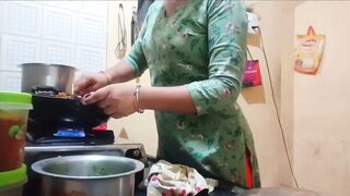 Indian hot wife got fucked while cooking in kitchen - 3 image