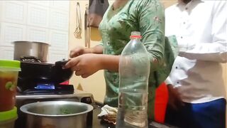 Indian hot wife got fucked while cooking in kitchen - 6 image