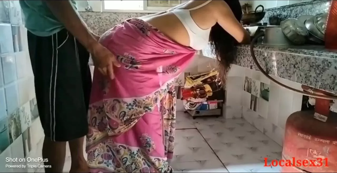 Indian Village Bhabhi sex video in kitchen at DesiPorn