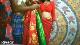 New beautiful bhabhi with devar First time Homemade sex - 1 image