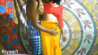 New beautiful bhabhi with devar First time Homemade sex - 4 image