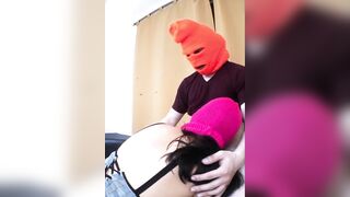Hot schoolgirl babe suck a dick until getting hard and wet for riding with her tight pussy lookgin for a fast creampie - 2 image
