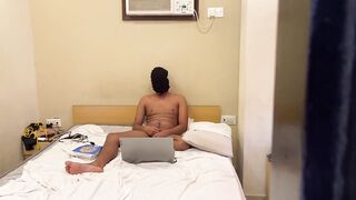 Getting cought by step sister while watching porn hindi audio - 2 image