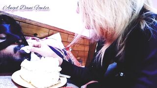 Slutty MILF Loves Ice Cream And Kisses