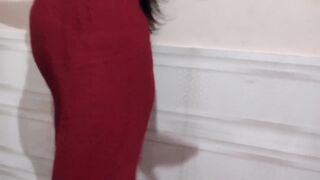 Hot Indian Step Mom Hairy Pussy Showing And Dancing & Invite To Teen Fuck Her Close-up Pussy - 3 image