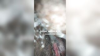 Hungry Cheating Indian Wife's Hairy Wet Pussy HardFucked & Interracial Creampied By Step Brothers Big Black Cock - 13 image