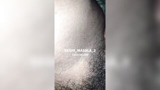 Hungry Cheating Indian Wife's Hairy Wet Pussy HardFucked & Interracial Creampied By Step Brothers Big Black Cock - 6 image