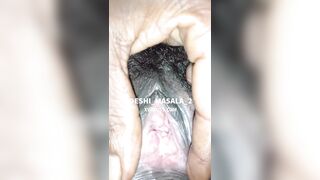 Indian Deshi Wife Hairy Wet Pussy Fucked and interracial Creampied By Brother In Law - 7 image