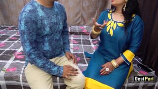 Desi Pari Aunty Fucked For Money With Clear Hindi Audio - 2 image