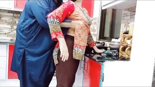 Pakistani Wife Anal Hole Fucked In The Kitchen While She Is Working With Clear Audio - 2 image