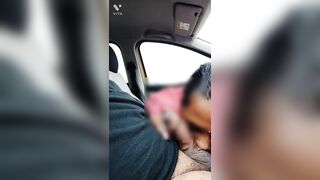 Desi maid obeys commands and performs a marathon blowjob in the car - 8 image