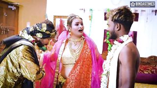 Desi queen BBW Sucharita Full foursome Swayambar hardcore erotic Night Group sex gangbang Full Movie ( Hindi Audio ) - 4 image