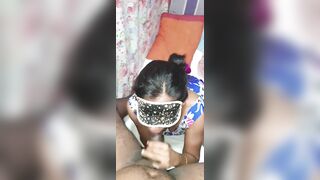 Husband Tied My Hands And Let Me To Drink His Cum And Hard Fuck - 4 image