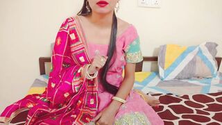 Indian Desi married step-sister cheats on her husband and gets fucked by step-brother foot fetish seduce in Hindi audio - 3 image