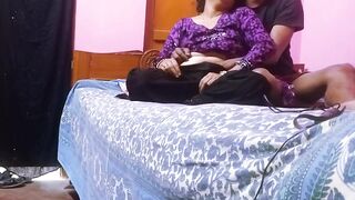 Stepbrother fucks MILF Married stepsister hard and she loves every minute of it - Alisa Rai