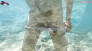 Sissi plays with her pussy underwater in Sharm el Sheikh - 9 image