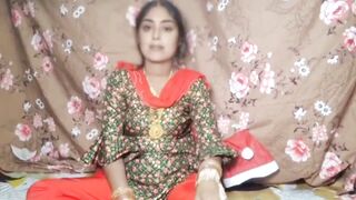 Desi Indian bhabhi first time in salwar suit gets sucked from fat land - 2 image