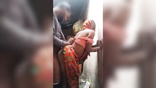 My Indian village girlfriend enjoying with me at my house. - 6 image