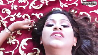 YourStarSudipa wants to dress like Sasurji part 2 and fucked by her stepbrother and cumshot on her pussy ( Hindi Audio ) - 9 image