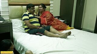 Middle aged Husband Penis Standing Problem! Hot wife Worried! Desi Erotic Sex - 12 image