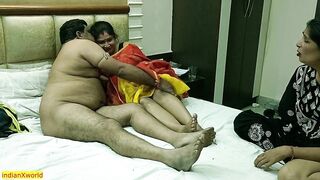 Middle aged Husband Penis Standing Problem! Hot wife Worried! Desi Erotic Sex - 14 image