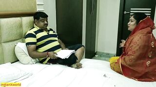 Middle aged Husband Penis Standing Problem! Hot wife Worried! Desi Erotic Sex - 2 image