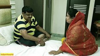 Middle aged Husband Penis Standing Problem! Hot wife Worried! Desi Erotic Sex - 4 image