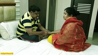 Middle aged Husband Penis Standing Problem! Hot wife Worried! Desi Erotic Sex - 5 image