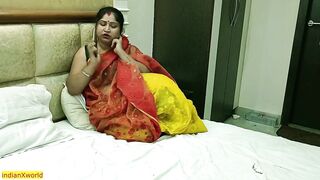 Middle aged Husband Penis Standing Problem! Hot wife Worried! Desi Erotic Sex - 6 image