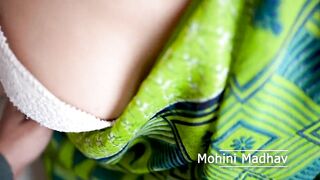 Hot Desi Aunty Fingering and horny masturbating in hairy pussy closeup showing indian village sex - 2 image