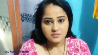 Bhabhi fucking husband friend secret sex with desi style.