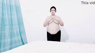 Huge Boobs Bbw Blonde Full Naked Show - 6 image