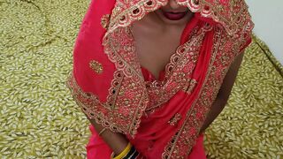 Indian Desi village bhabhi was cheat her husband and first time painfull sex with step brother clear Hindi audio - 1 image