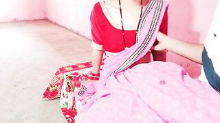 Desi bhabhi Naya saree pahankar apane yaar ke sath chudawane gahi - 9 image