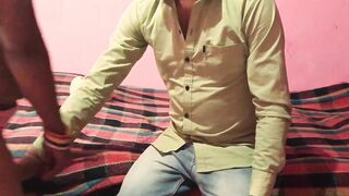 Father-in-law fucks Neha by making her a mare on New Year's Day and also fucks her ass