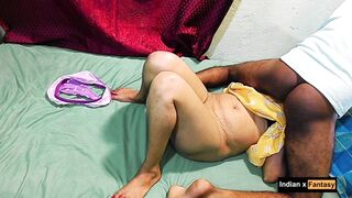 Indian lucky guys licking made his day with her neighbour bhabhi