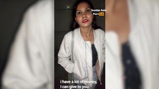 Indian Stranger Girl Agree For Sex For Money & Fucked in Apartment Room - Indian Hindi Audio - 1 image