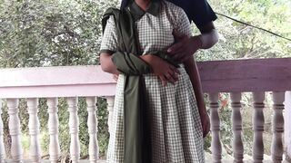 Desi ladaki ne zule par baitkar apane college teacher ke sath kiya Ganda kam - 1 image