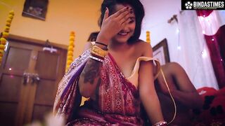 Newly just married wife fucks with her Ex boy friend in front of her husband - 8 image