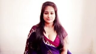 Desi Step Sister Arya Showing Full Naked Body to Step Brother's Close Friend- Clear Hindi Video Call - 4 image