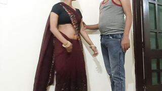 Indian Desi village bhabhi cheat her husband gawo ke dever ko phone karkar bulaya fear dogy sex kiya clear Hindi audio - 2 image