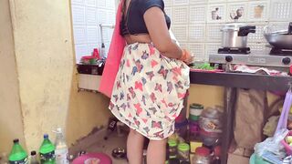 Hot Indian StepMom got frustrated with stepdad