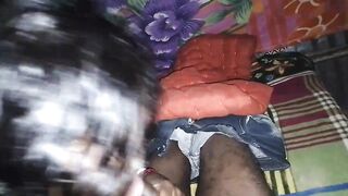 Soya tha nai bhabhi ne aakar pen khol kar land chusne Laga - 4 image