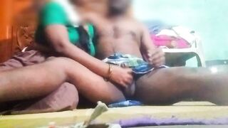 Tamil husband wife romance with handjop - 2 image