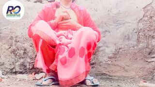 Desi village bhabhi saree removing finger and boobs masaj - 10 image