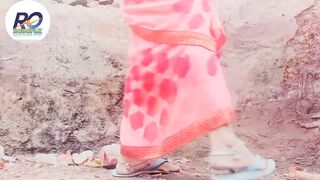 Desi village bhabhi saree removing finger and boobs masaj - 12 image