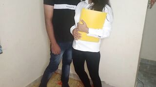 salary pachi tesko treat ko jaga chikna chayo banera boss le secretary lai bathroom ma chikyo